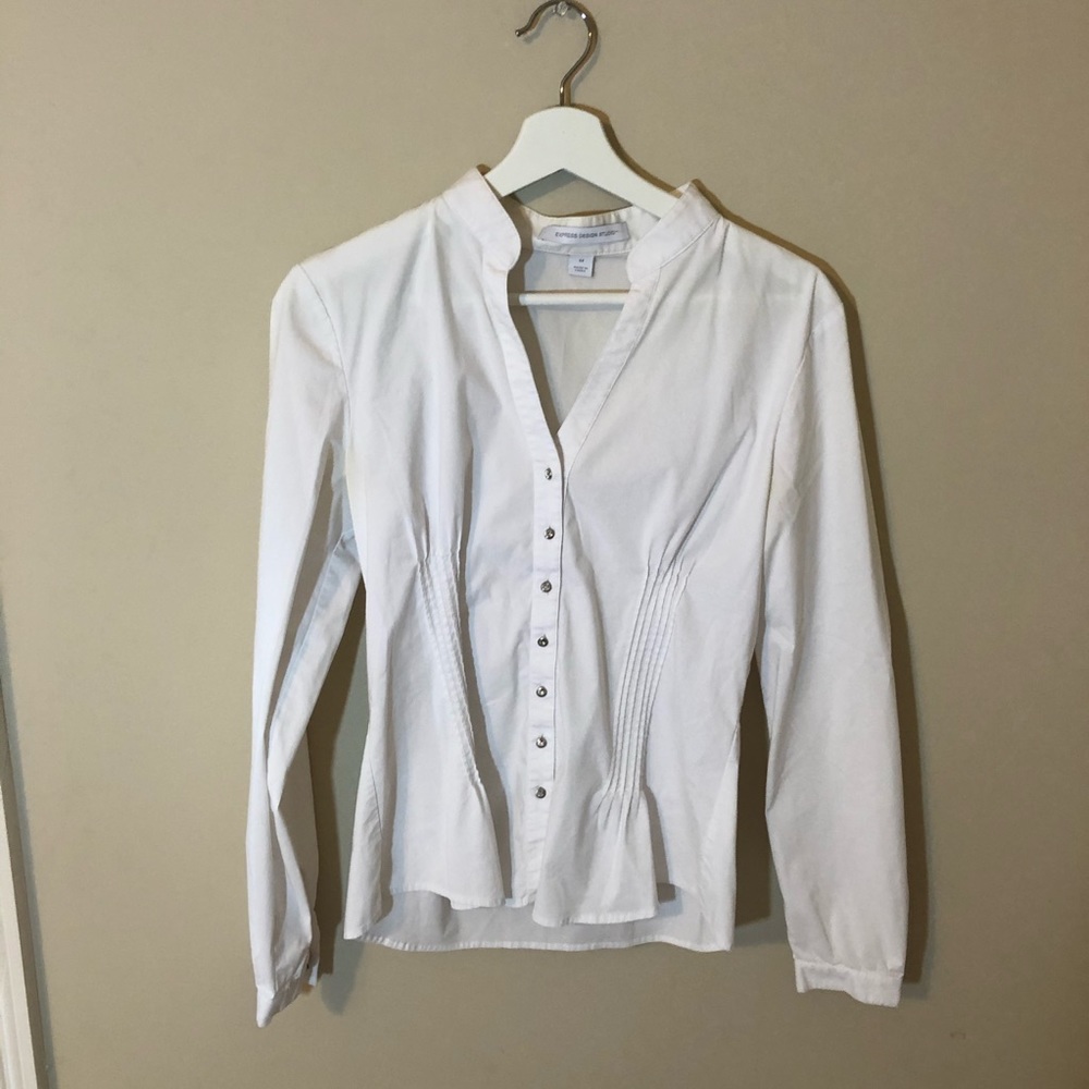 White Button Down Shirt